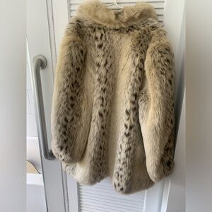 Monterey fashions real fur coat